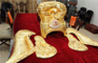 KCR keeps vow, telangana pays 3 crores for 11 Kg Gold crown for goddess